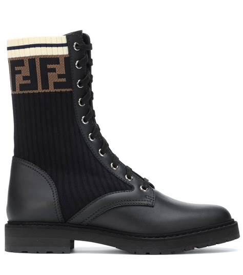 bottine fendi femme|fendi leather boots.